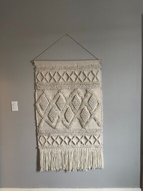 Large Macramé Wall Hanging - Boho Home Wall Decor